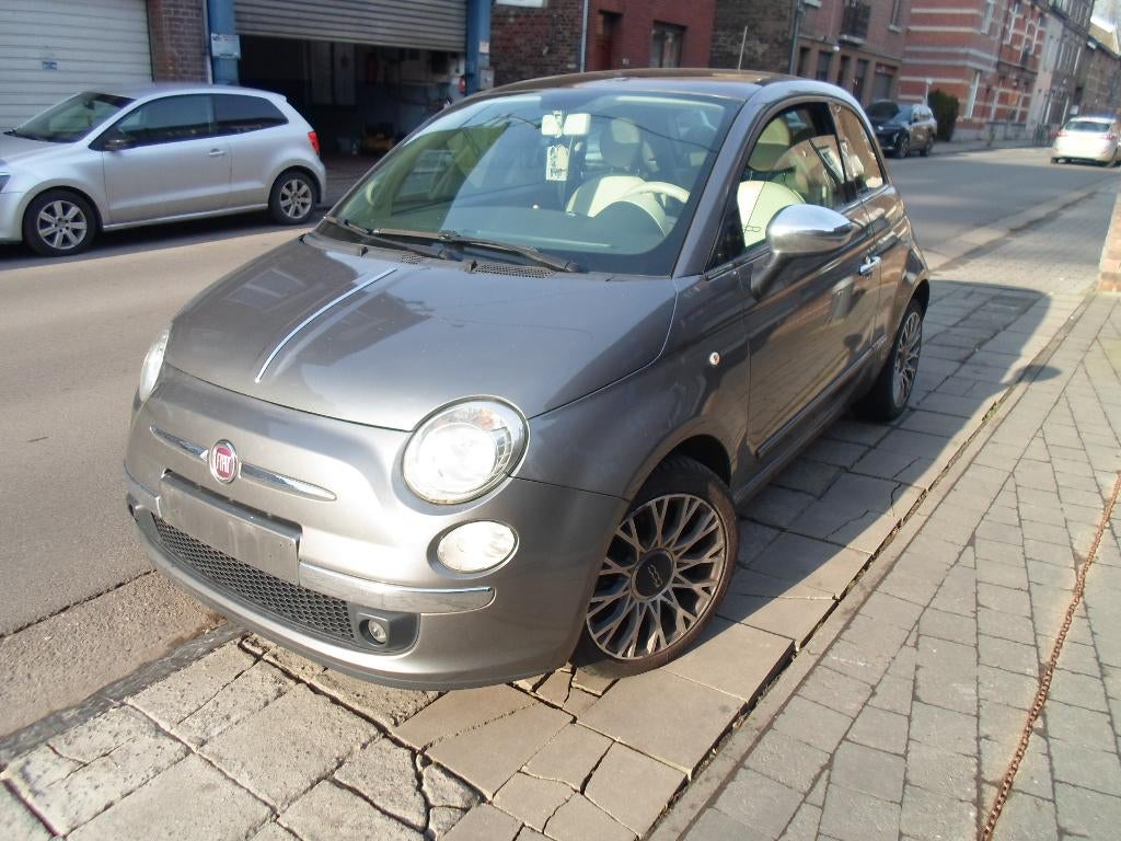 FIAT 500 900 ESSENCE MOD 2015 EURO6B TWIN AIR TURBO VC AC, Auto's, Fiat, Parkeersensor, 875 cc, Leder, Particulier