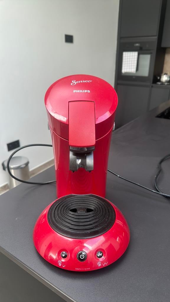 Cafetière rouge senseo philips, Electroménager, Cafetières, Enlèvement, Utilisé