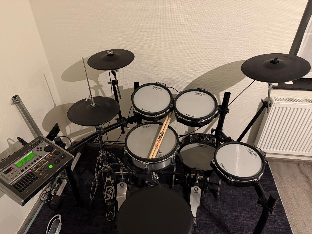 Roland TD20 drumset, Enlèvement, Utilisé, Roland, Électronique