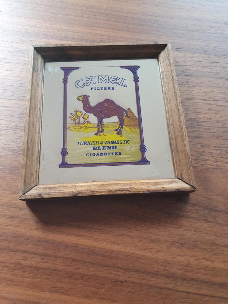 Petit miroir publicitaire - Camel Filters Cigarette -, Collections, Marques & Objets publicitaires, Enlèvement ou Envoi, Utilisé