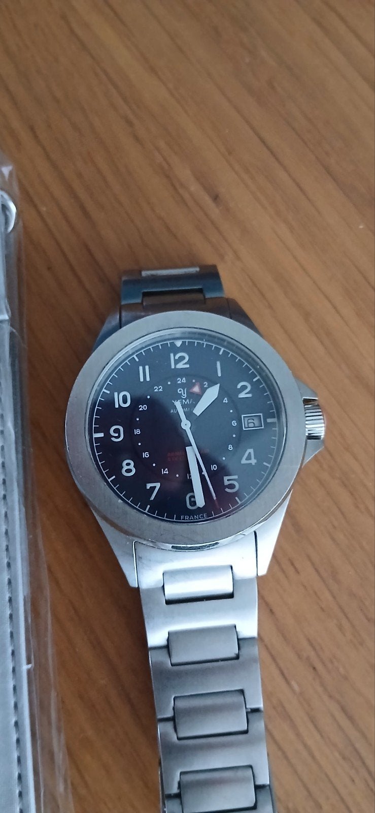 Montre automatique Yema Flygraf Armée de l'air GMT, Bijoux, Sacs & Beauté, Montre-bracelet, Autres marques, Enlèvement ou Envoi