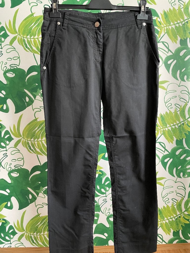 lange zwarte broek - merk Airfield - maat 38, Maat 38/40 (M), Verzenden, Zwart, Zo goed als nieuw