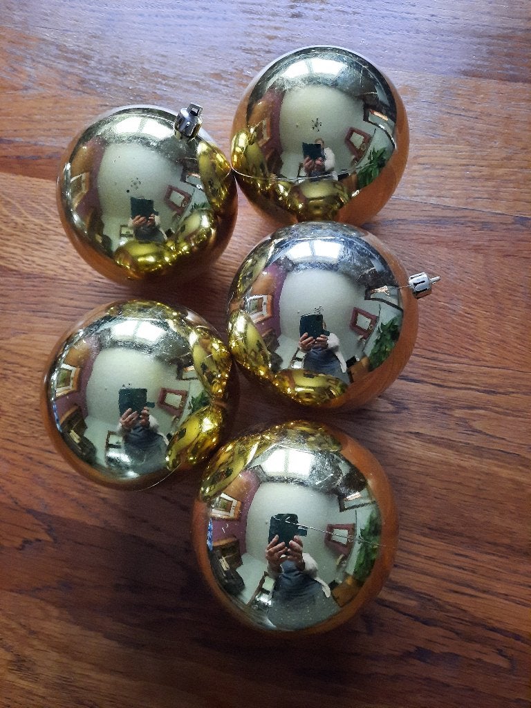 Lot de 5 boules de Noël, Enlèvement ou Envoi, Neuf