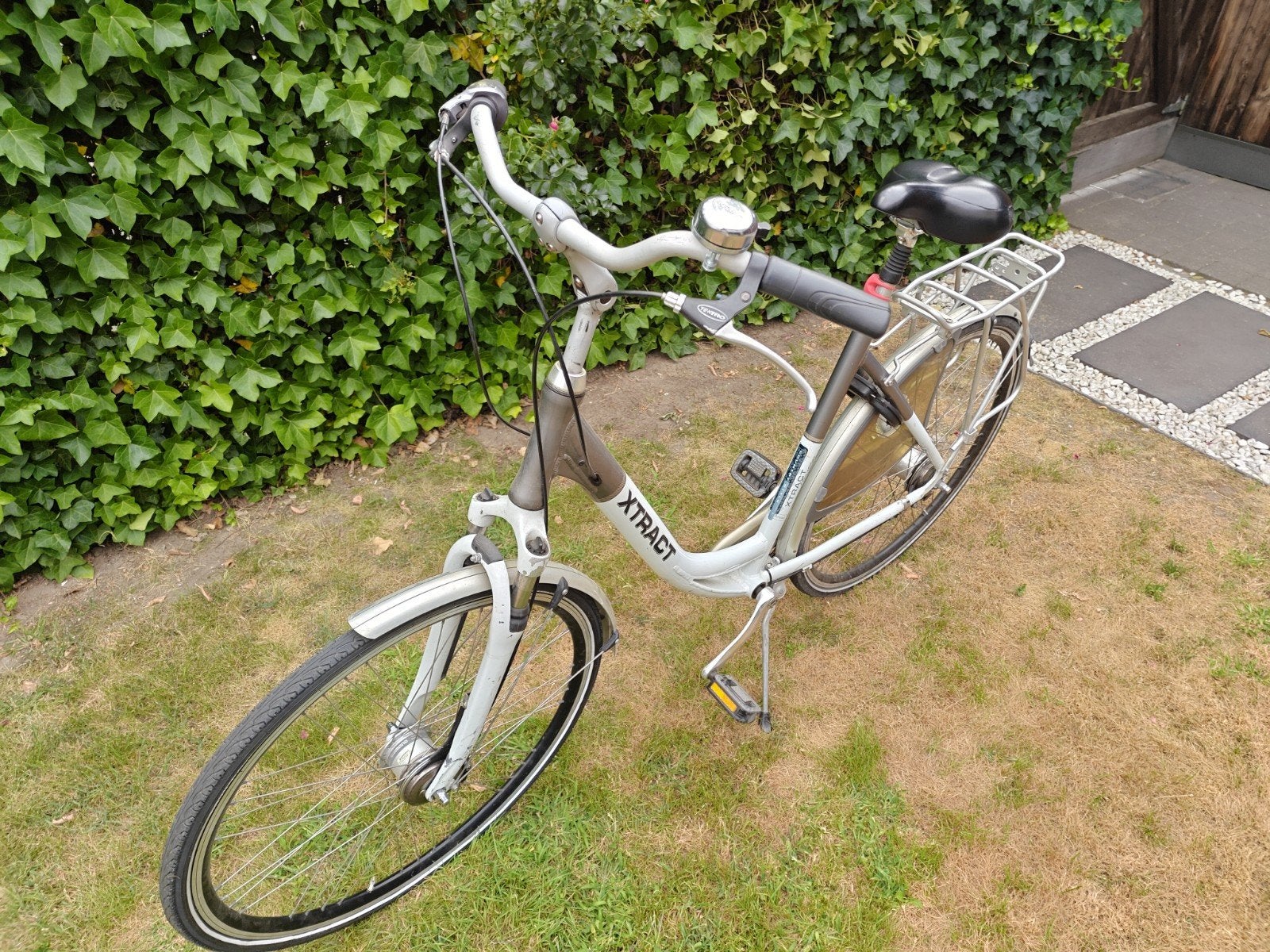 Witte damesfiets 7 versnellingen XTRACT, Vélos & Vélomoteurs, Vélos | Femmes | Vélos maman, Enlèvement, Vitesses