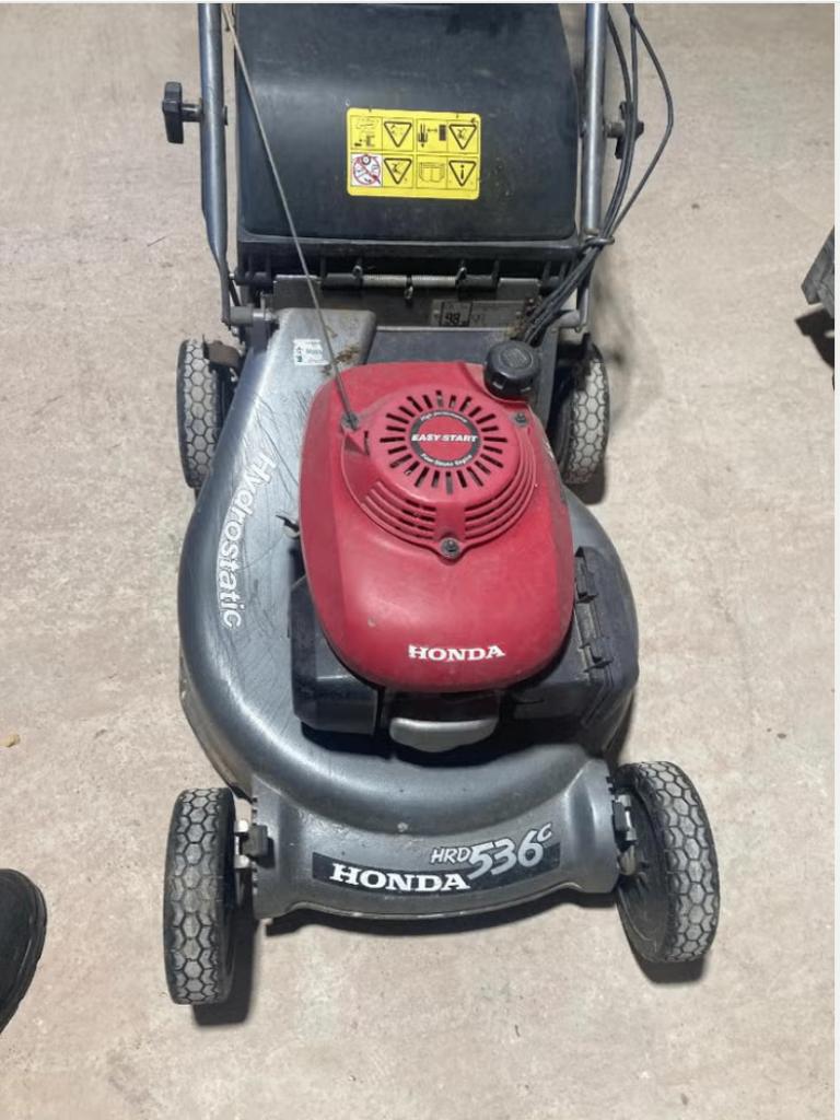 honda grasmaaier hrd 536C, Tuin en Terras, Ophalen, Gebruikt