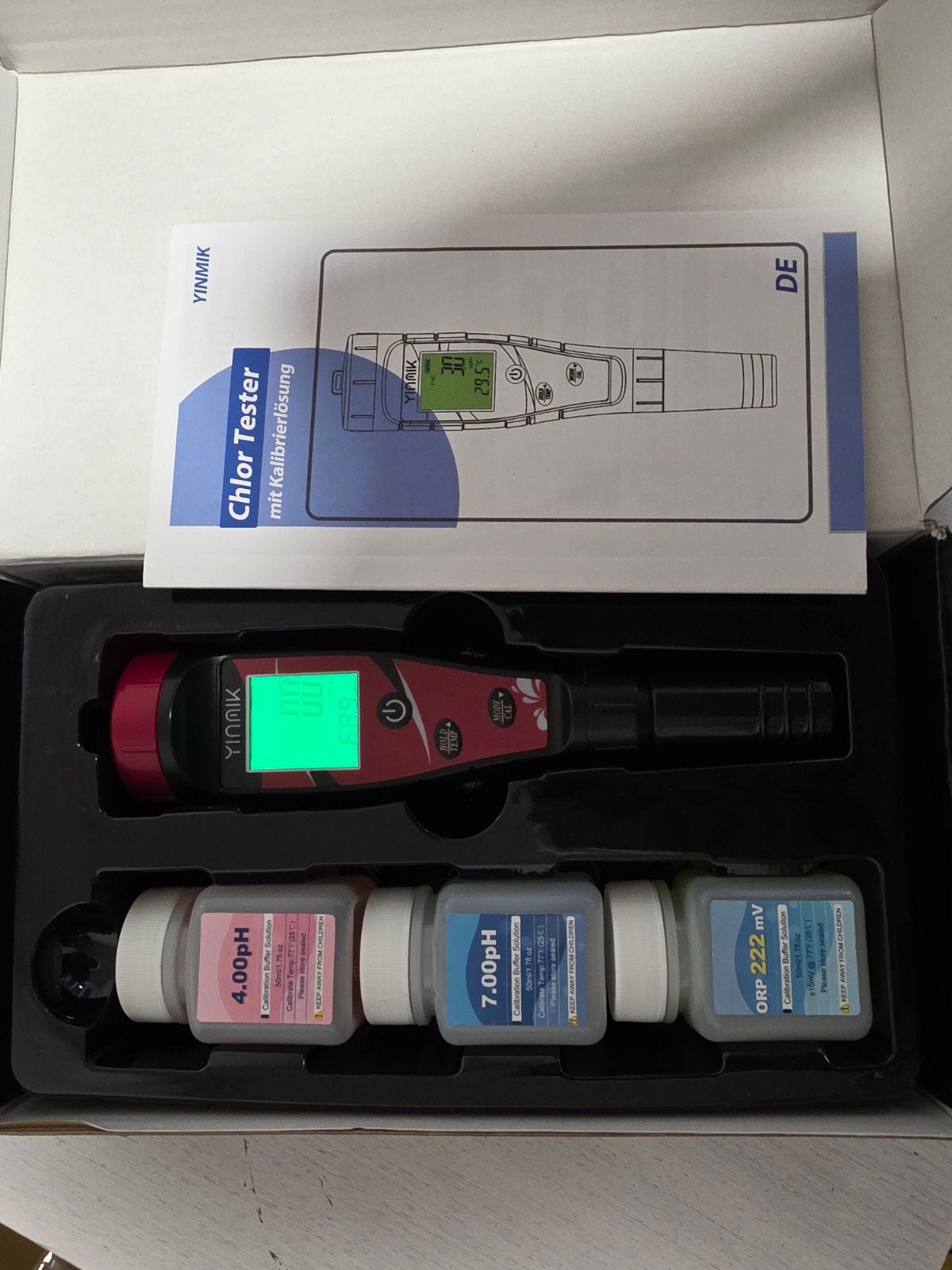 zo goed als nieuwe,  digitale waterkwaliteitstester, Ophalen of Verzenden, Zo goed als nieuw