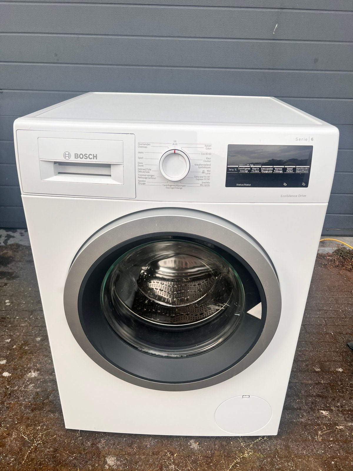 Bosch Serie 6 Wasmachine 9 kg - 1400 toeren - 2021, 1200 à 1600 tours, Comme neuf, Chargeur frontal, Enlèvement