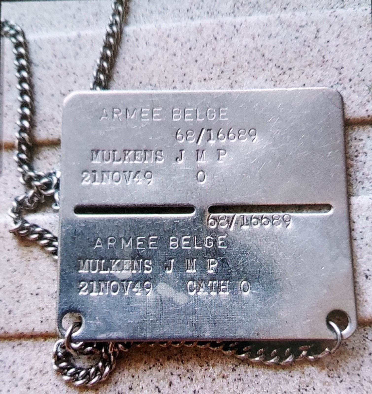 plaque militaire, Collections, Objets militaires | Général, Enlèvement ou Envoi