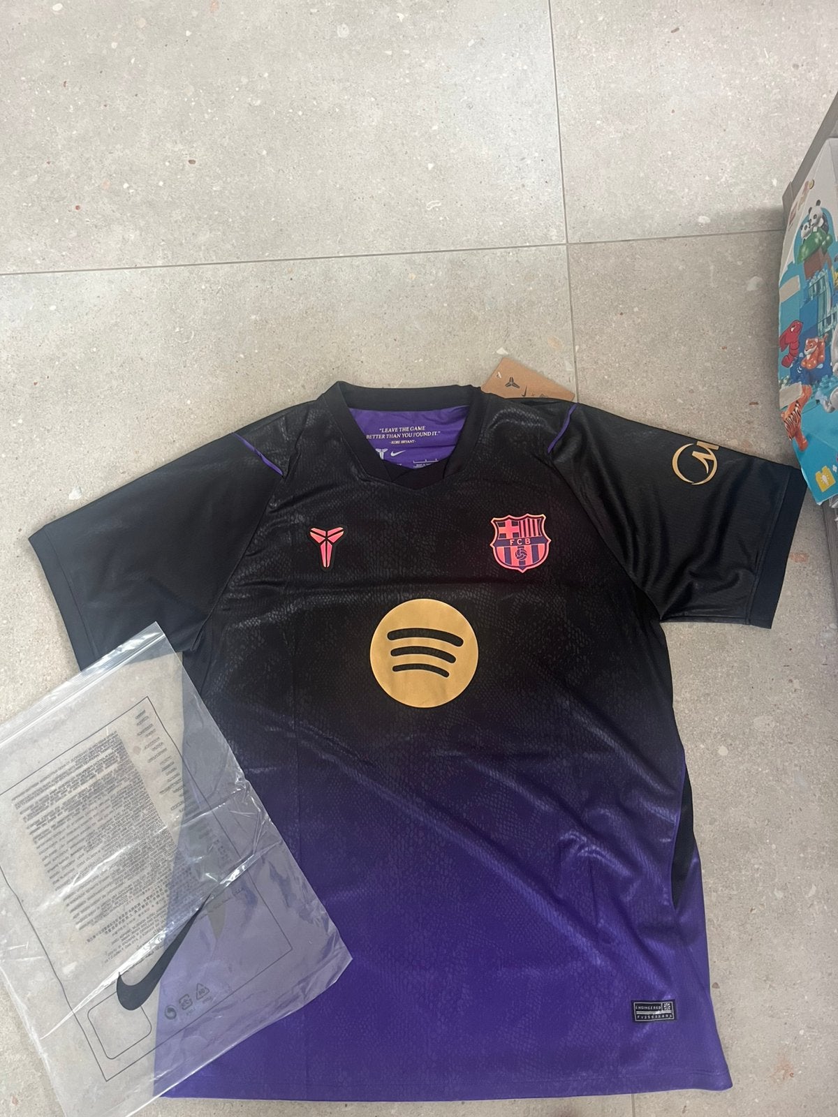 Voetbalshirt :FC Barcelona x Kobe Bryant Mamba Lamine yamal, Maat L, Ophalen of Verzenden, Nieuw, Shirt