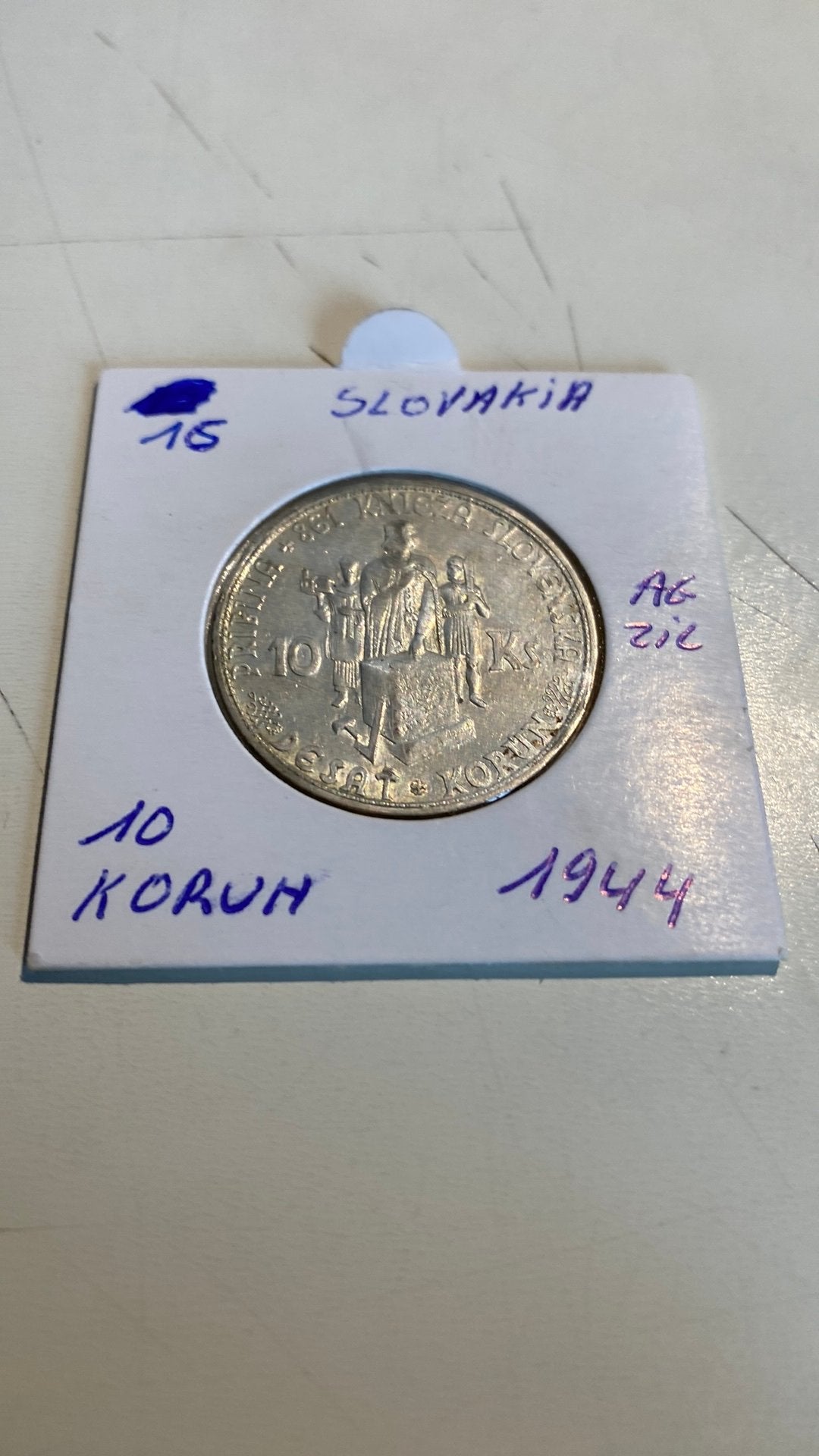 Zilver munt Slovakia, Timbres & Monnaies, Monnaies | Amérique, Envoi, Argent