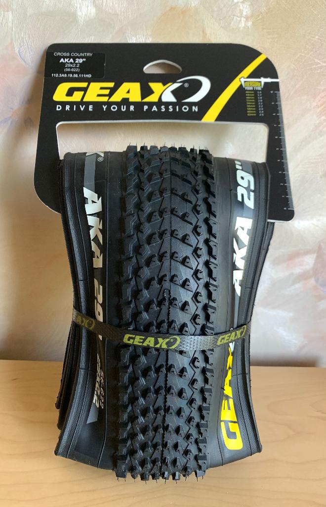 Pneu VTT Geax Aka 29" neuf, Vélos & Vélomoteurs, Vélos Pièces, Neuf, Caoutchouc, Pneu, Enlèvement