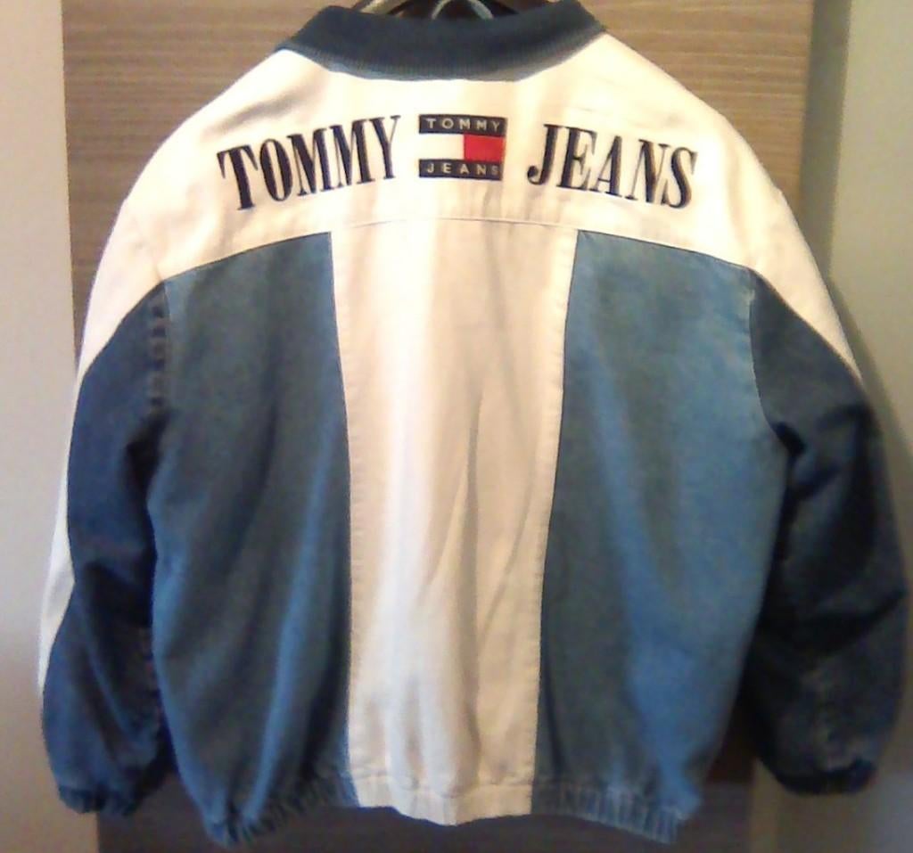 Veste bomber exclusive Tommy Hilfiger n 2 sur 3 fabriquée, Enlèvement ou Envoi, Comme neuf, Tommy hilfiger, Bleu