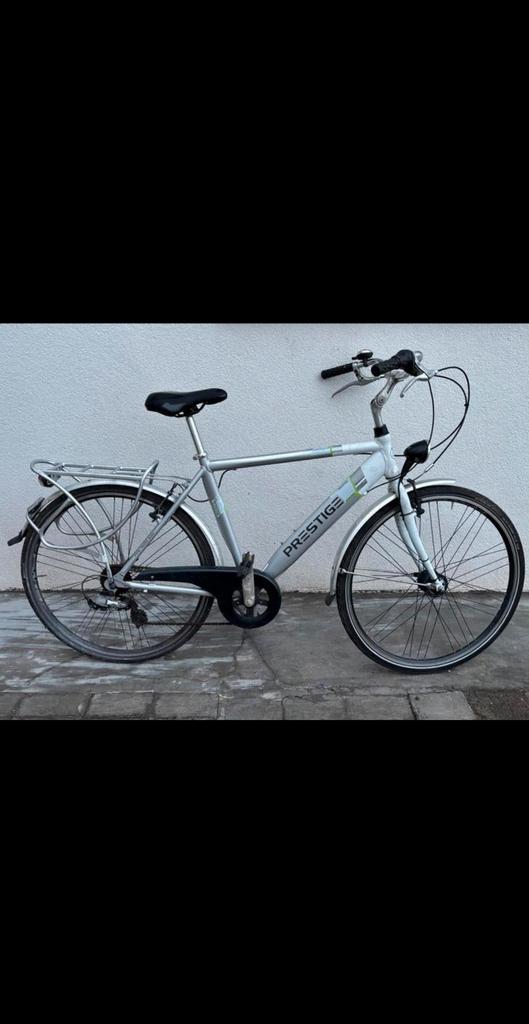 Herenfiets, Minder dan 10 versnellingen, Zo goed als nieuw, 53 tot 57 cm, Ophalen