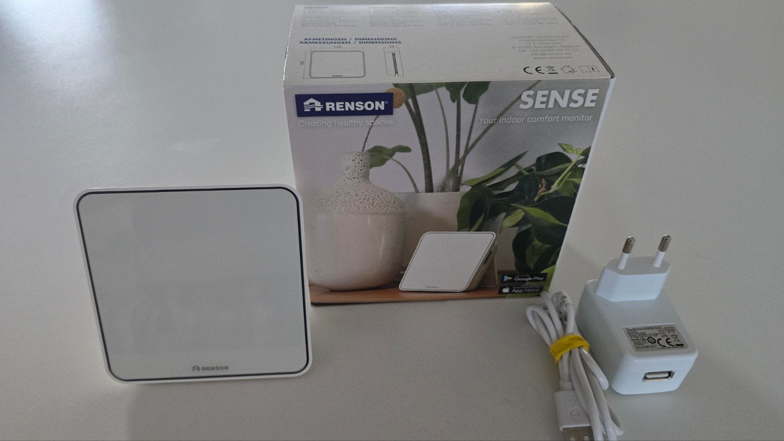 Renson Sense CO2 meter, Ophalen of Verzenden, Zo goed als nieuw