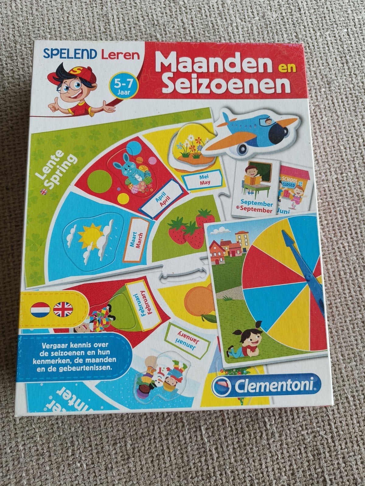 Spelend leren - maanden en seizoenen - Clementoni, Ophalen, Gebruikt, Ontdekken