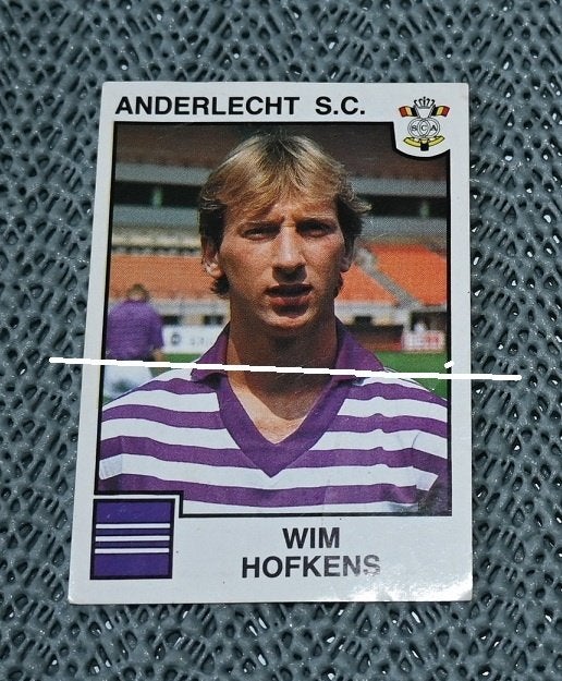 Panini Football 85 RSC Anderlecht/Wim Hofkens, Collections, Envoi, Utilisé, Affiche, Image ou Autocollant