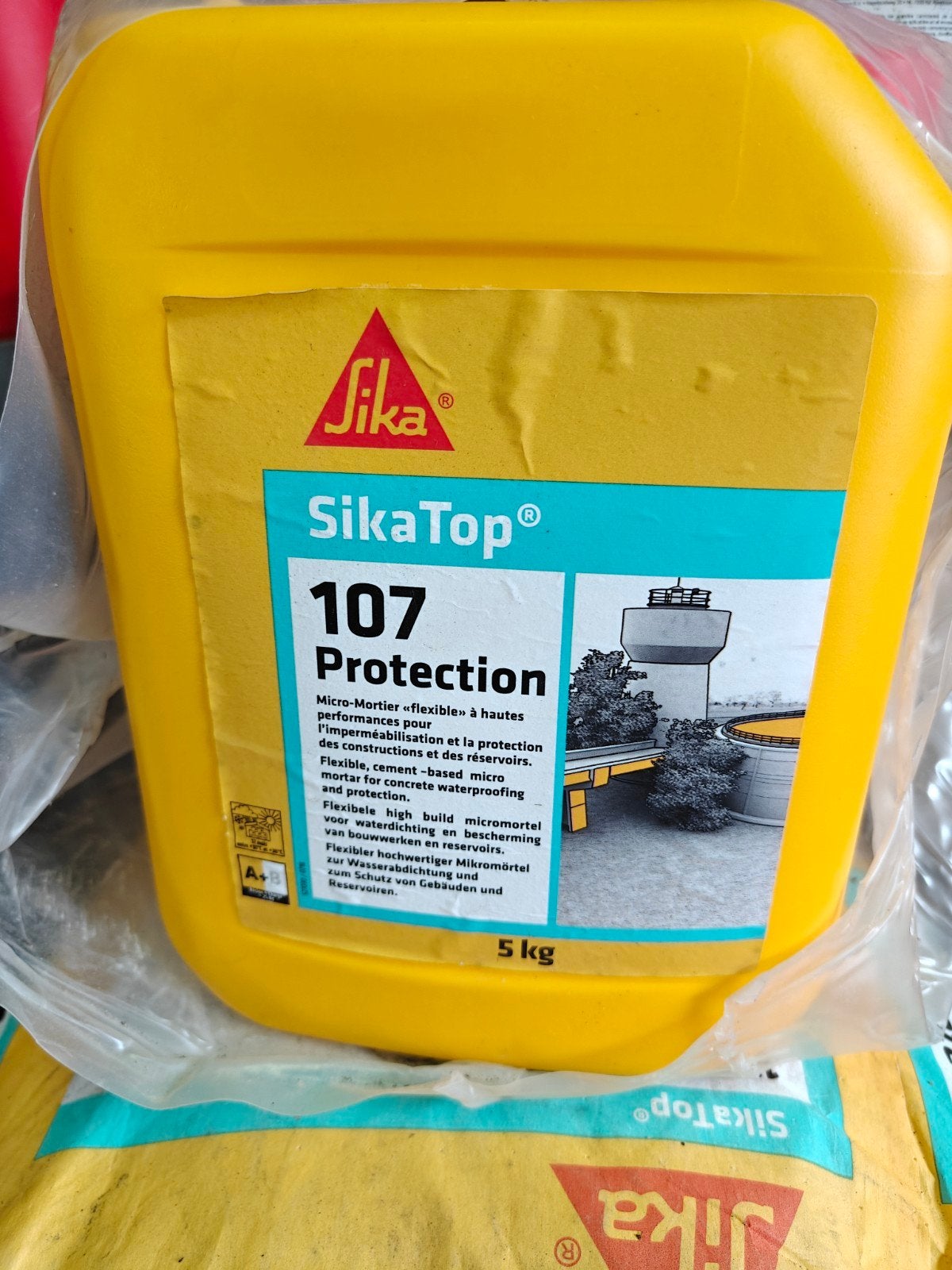 Silkatop 107 5 kg 6 sacs/bouteilles, Bricolage & Construction, Enlèvement
