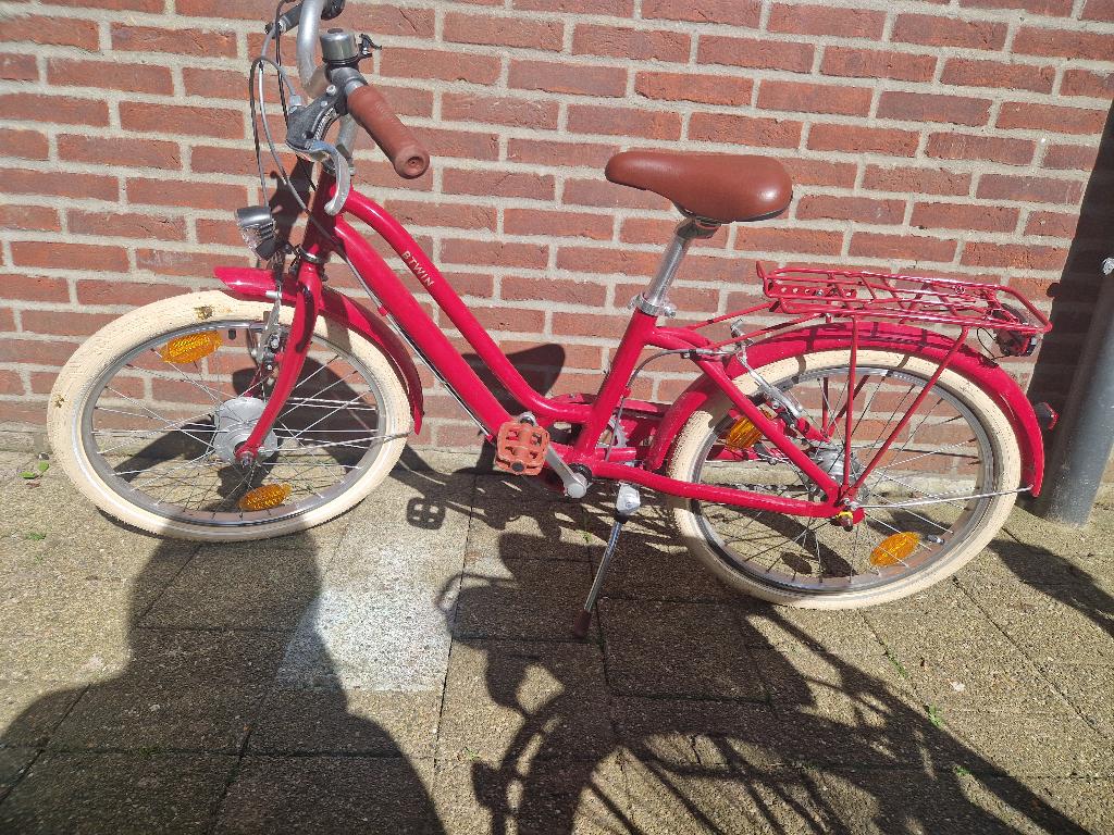 Fiets meisje, Ophalen, Versnellingen, Zo goed als nieuw, Btwin