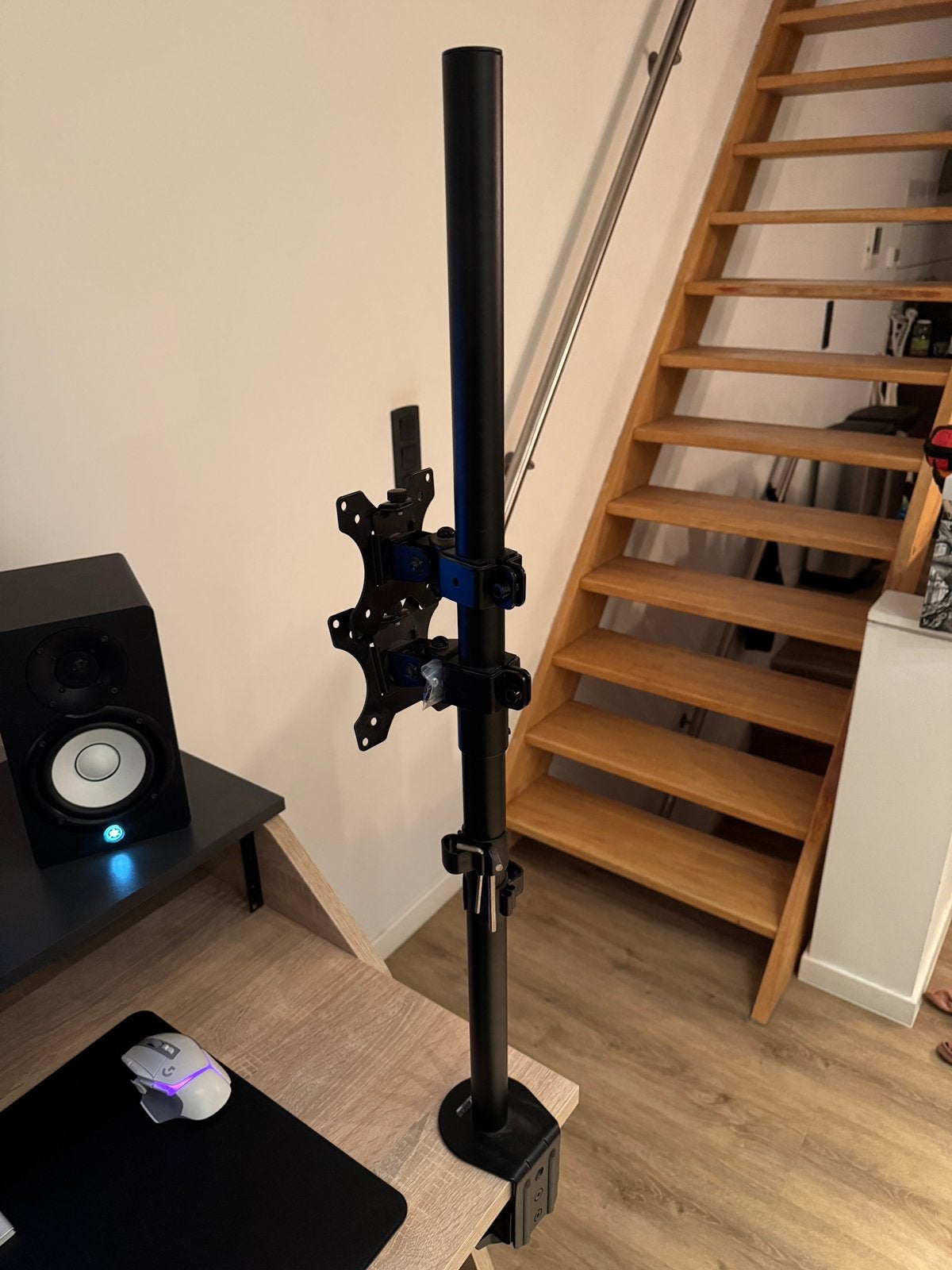 Neomounts FPMA monitorarm, Ophalen, Zo goed als nieuw, Ultrawide