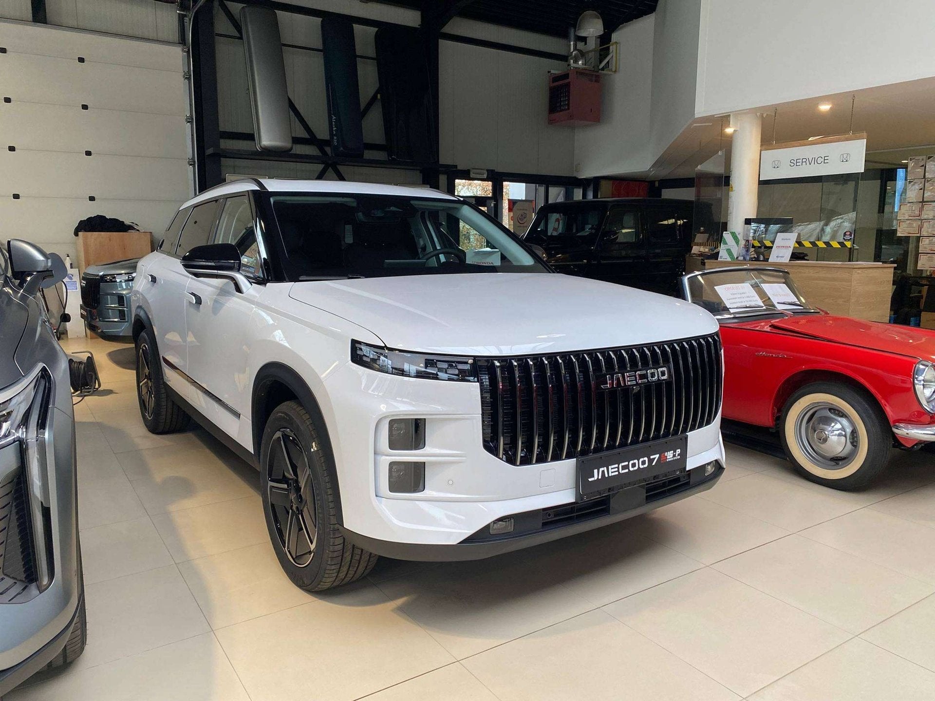 Jaecoo J7 PHEV Exclusive Full Option 7 jaar garantie -€900, Autos, Neuf, Achat, Euro 6, Entreprise