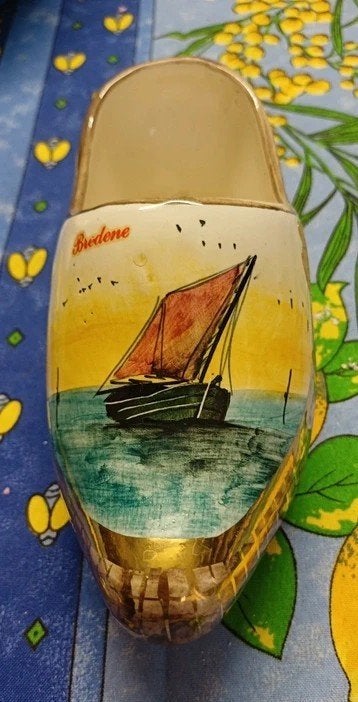 Sabot décoratif vintage en céramique Castelor, Envoi