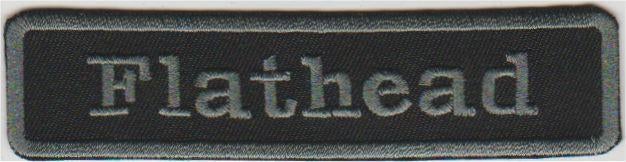 Harley Davidson Flathead stoffen opstrijk patch embleem #2, Envoi, Neuf