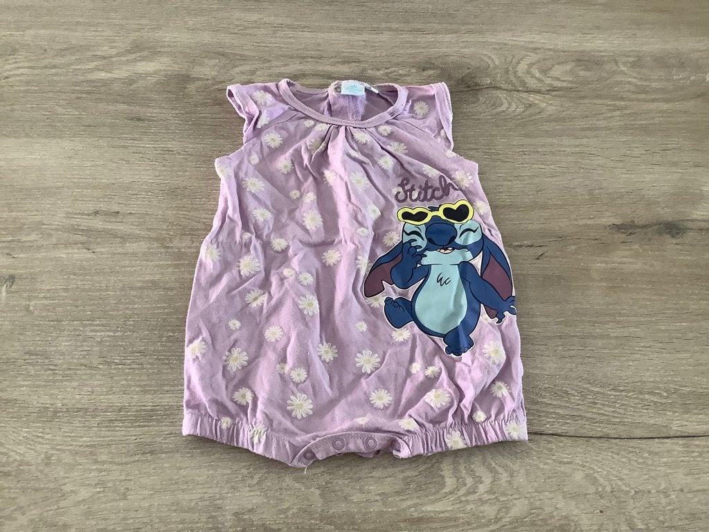 Disney Stitch baby romper (Maat 68), Kinderen en Baby's, Babykleding | Maat 68, Meisje, Disney Baby, Ophalen of Verzenden, Zo goed als nieuw