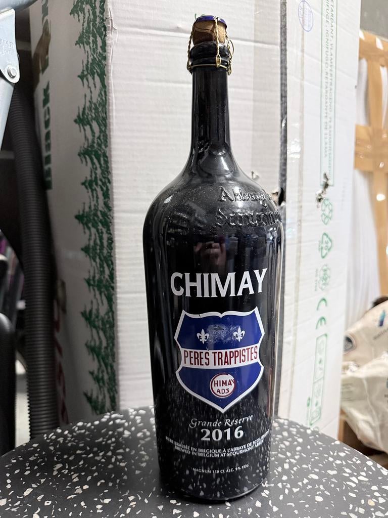 Chimay grand reserve 2016 magnum, Verzamelen, Biermerken, Ophalen, Nieuw