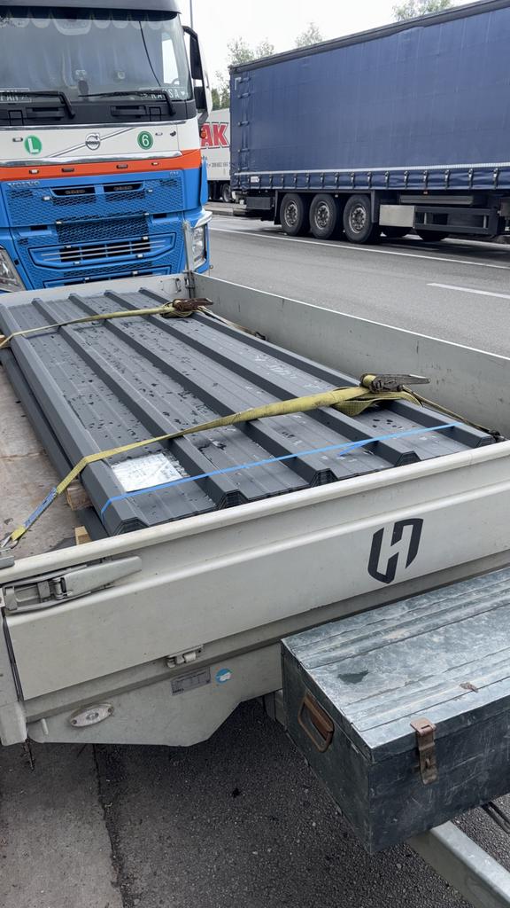 Dakpanelen, Doe-het-zelf en Bouw, Dakpannen en Dakbedekking, Zo goed als nieuw, Ophalen