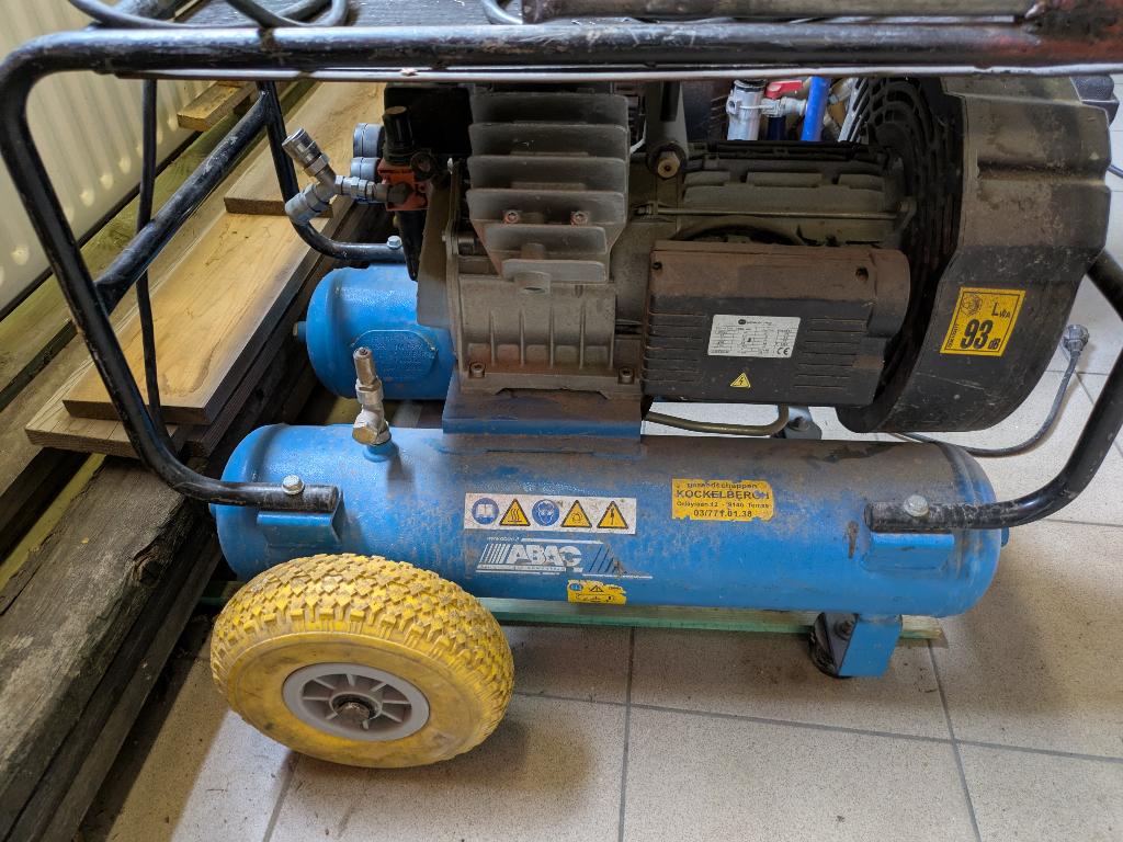 ABAC Compressor 90l 10 bar, Doe-het-zelf en Bouw, Compressors, Ophalen