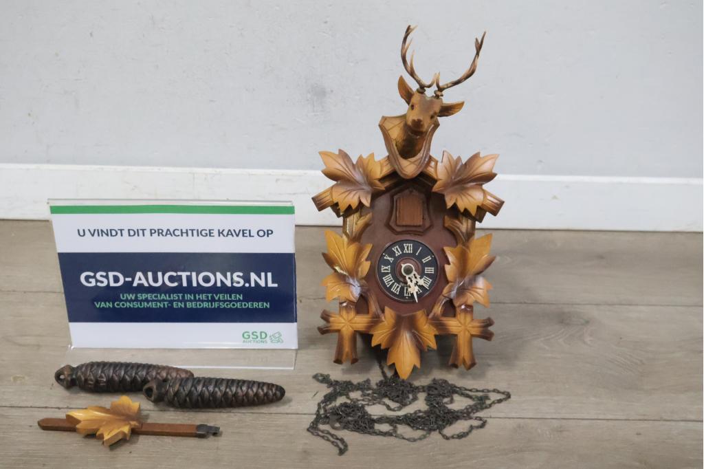 Houten koekoeksklok