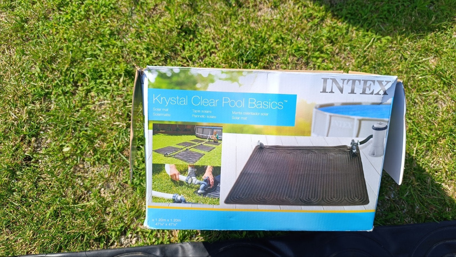 Intex Solar mat  intex 2 stuks, Tuin en Terras, Ophalen, Gebruikt