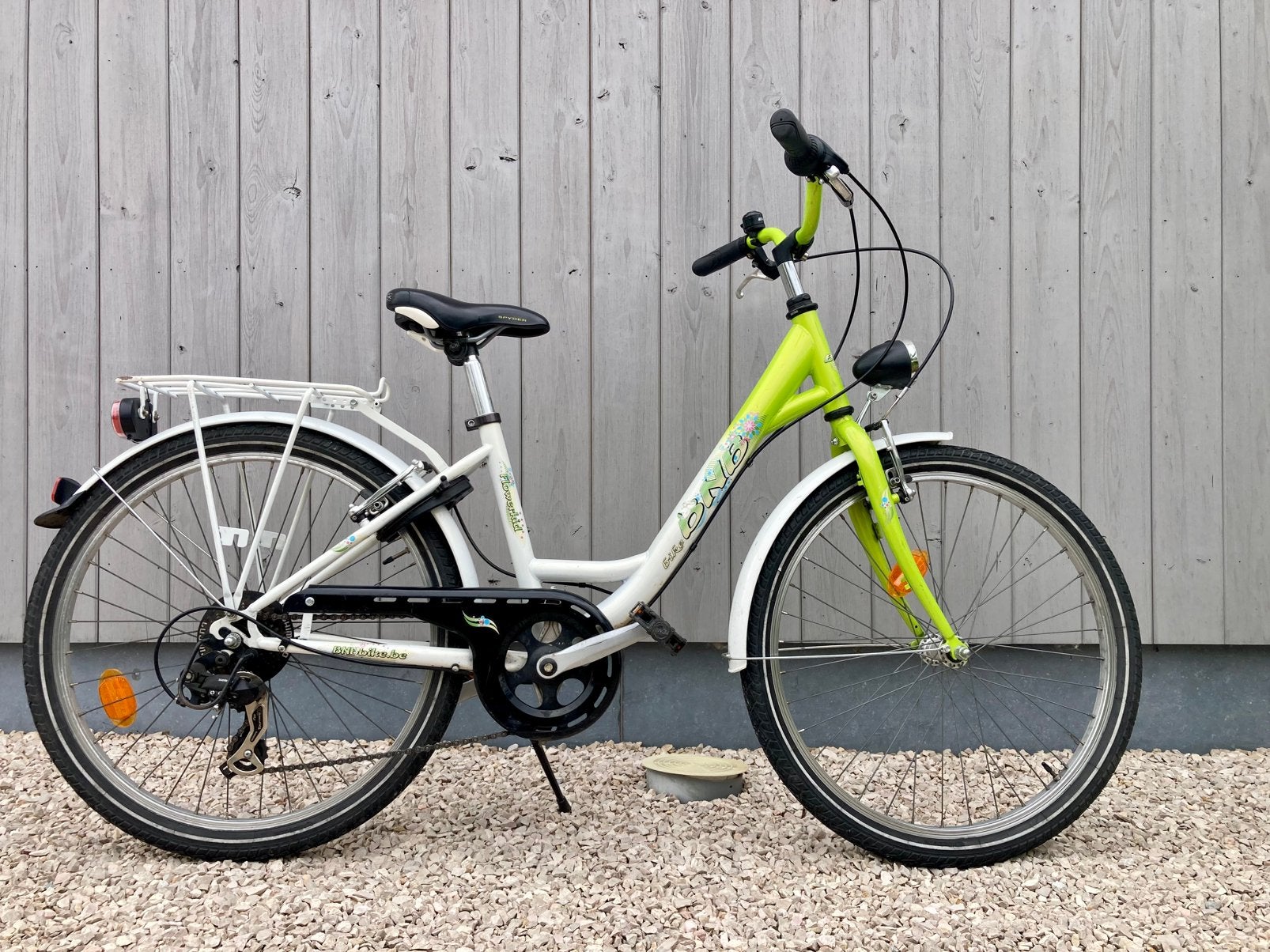 Kinderfiets 24” BNB, Ophalen, Velgrem, Versnellingen, Gebruikt
