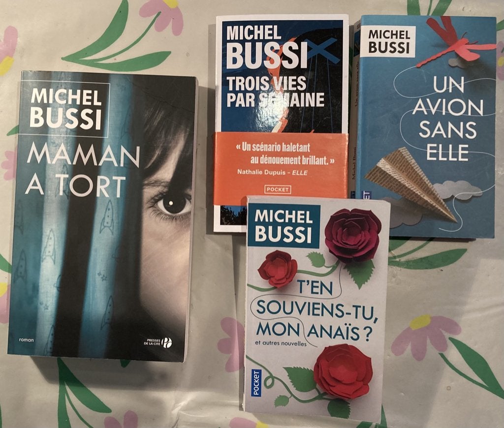 4 romans de Michel Bussi - au choix - en lot, Enlèvement ou Envoi, Utilisé, Michel Bussi.