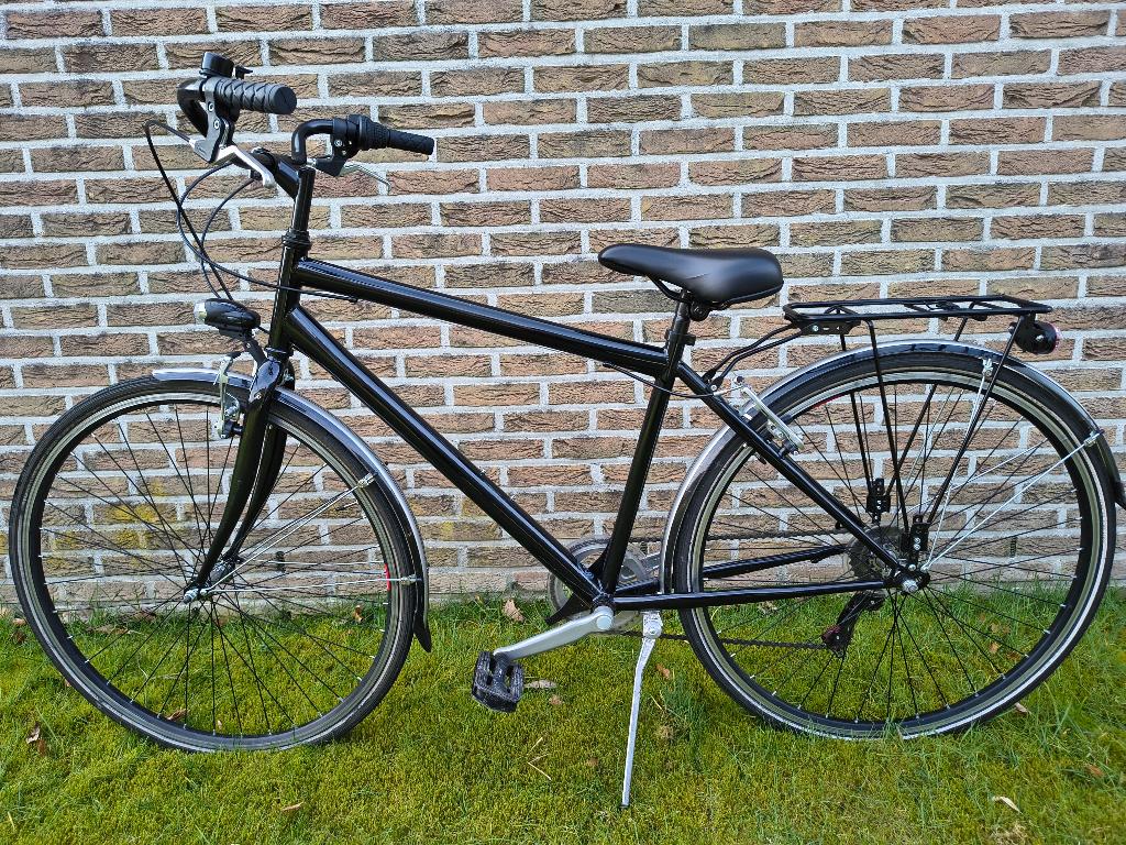 Degelijke jongensfiets / herenfiets 46cm *Zeer goede staat*, Fietsen en Brommers, Ophalen, Velgrem, Versnellingen, Minder dan 49 cm