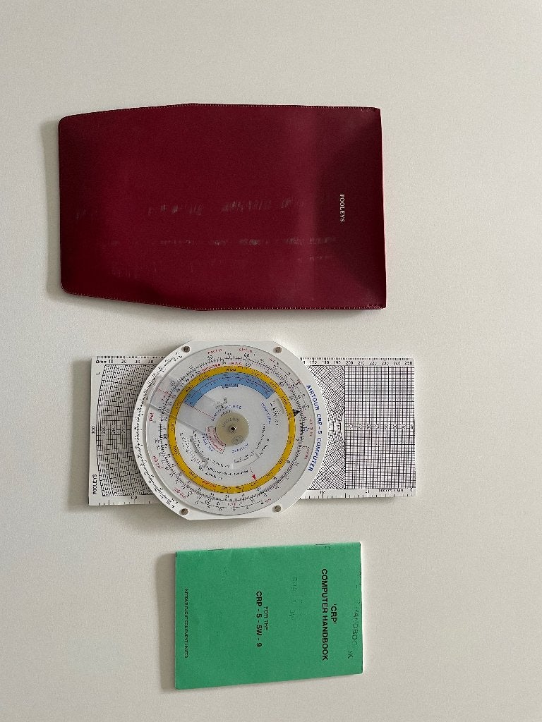 Piloot Navigatie - Pooleys CRP-5W Flight Computer, Verzamelen, Ophalen of Verzenden, Zo goed als nieuw, Overige typen