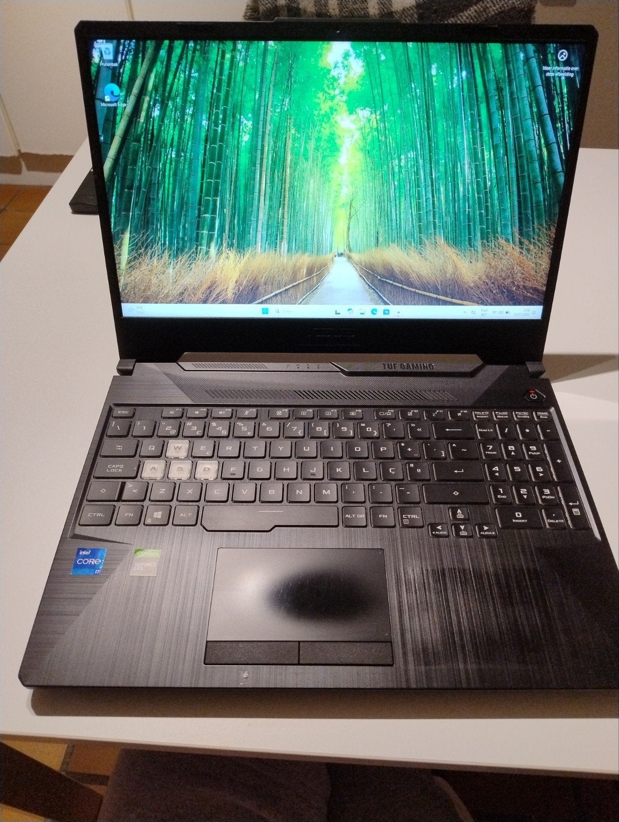 Asus Tuf F15 Gaming Laptop (i7 / 16gb ram/1650), Computers en Software, Windows Laptops, SSD, Gaming, Ophalen