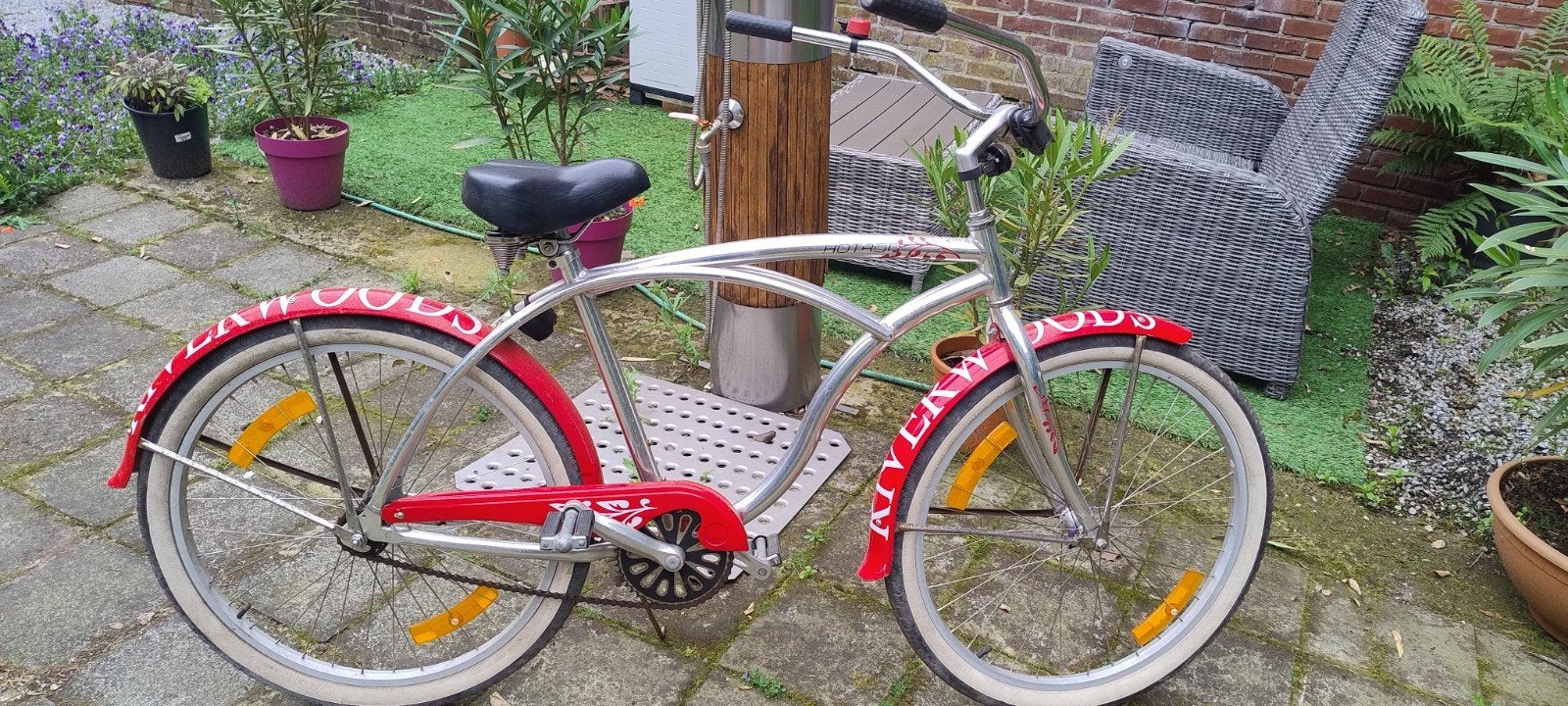 Beach cruiser  river woods, Fietsen en Brommers, Ophalen, Aluminium, Cruiser