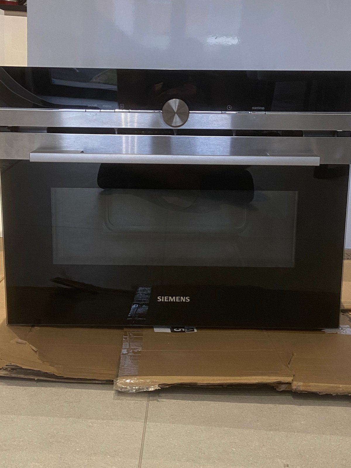 Defecte Siemens iQ700 inbouwmicrogolf, Elektronische apparatuur, Ophalen, Gebruikt