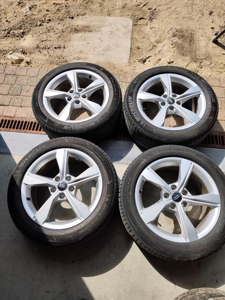 Audi OEM velgen | 17inch | 7,5J | ET43 | 5x112, Ophalen, Gebruikt, Banden en Velgen, 17 inch
