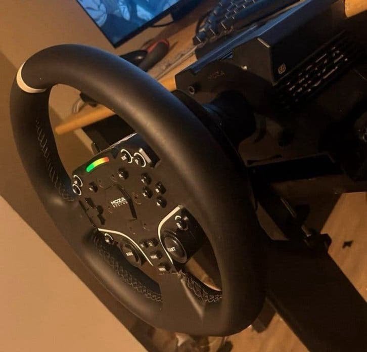 Moza R12 Direct Drive(12Nm) -srp loadcell pedals -gratis rig, Enlèvement, Utilisé
