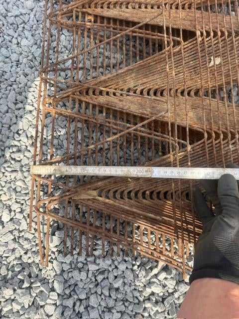 afstandhouders betonnetten ijzer, Doe-het-zelf en Bouw, Ophalen, Gebruikt, IJzer