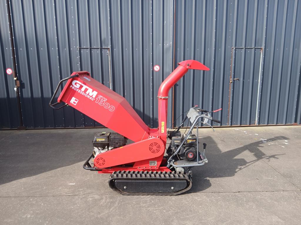 Gtm 1300 hakselaar, Ophalen, Zo goed als nieuw, Benzine, GTM