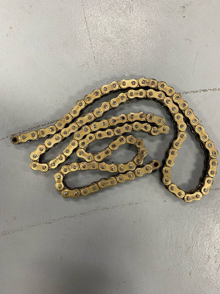 BMW S1000RR K46 Tandwielset + DID Gold Ketting (2015-2018), Ophalen, Gebruikt