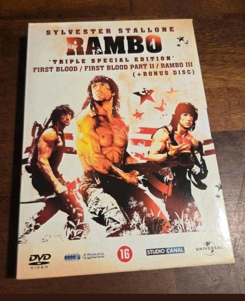 Rambo Triple Special Edition  - DVD Boxset, Vanaf 16 jaar, Ophalen of Verzenden, Boxset