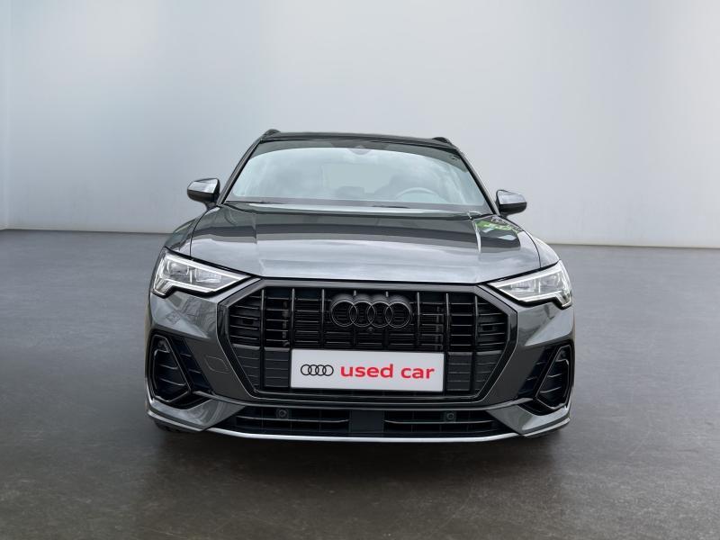 Audi Q3 S-Line Int/Ext*Boite auto*GPS*Toit pano*Camera360*Ca, Argent ou Gris, Achat, Euro 6, Entreprise