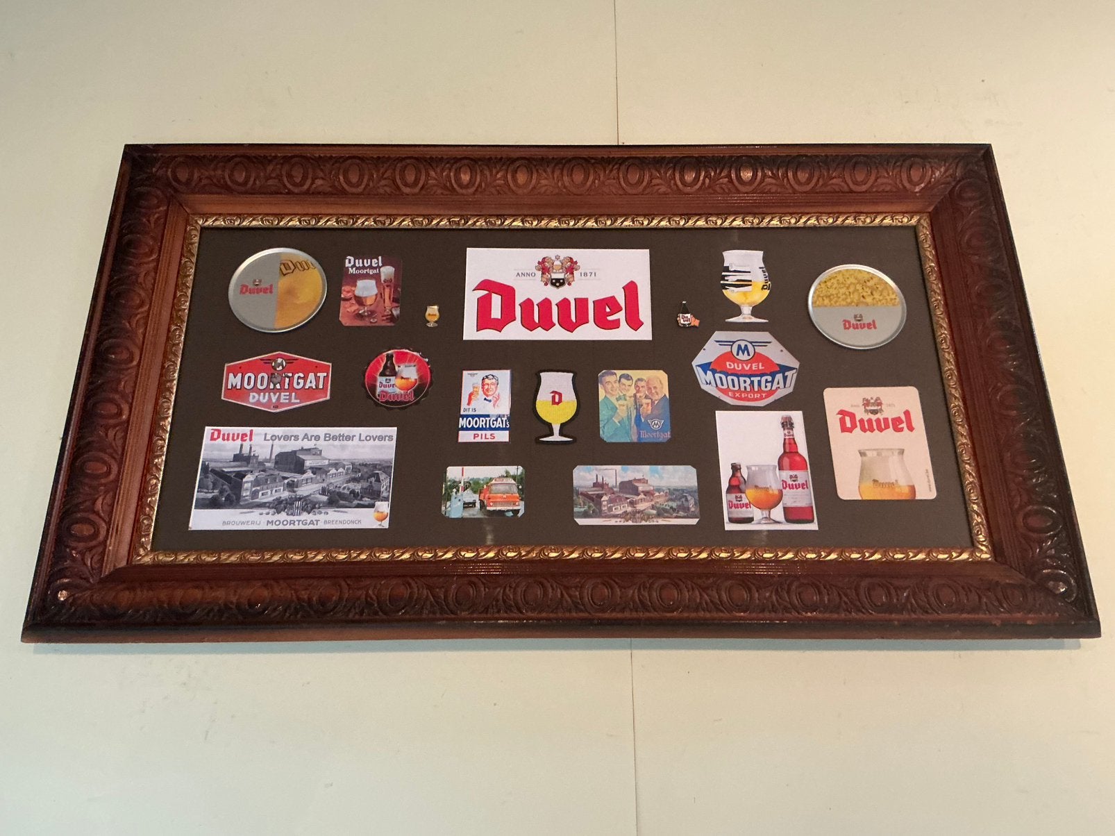 DUVEL xl decokader 2, Huis en Inrichting, Ophalen of Verzenden, Zo goed als nieuw
