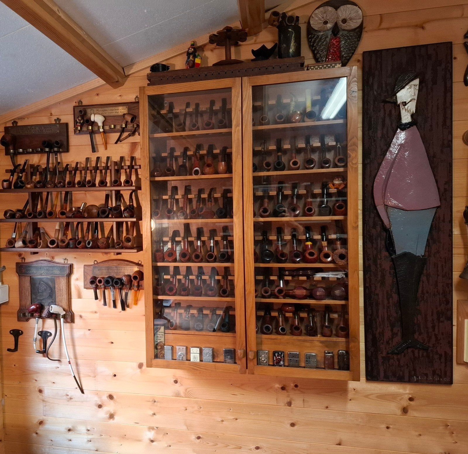 Tabakspijpen - pijprekjes -  pijpenkast - humidors - toebeho, Ophalen