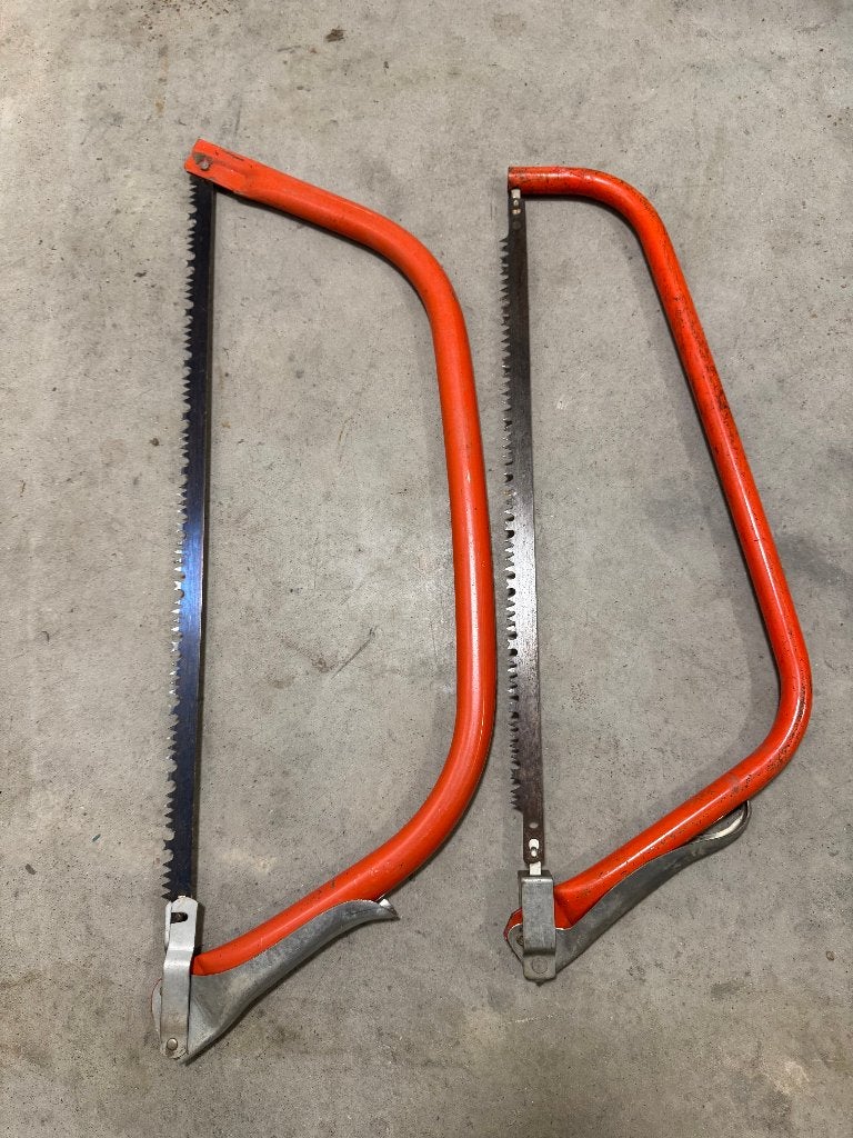 set van 2 boomzagen, Tuin en Terras, Handzagen, Ophalen, Gebruikt, Takkenzaag