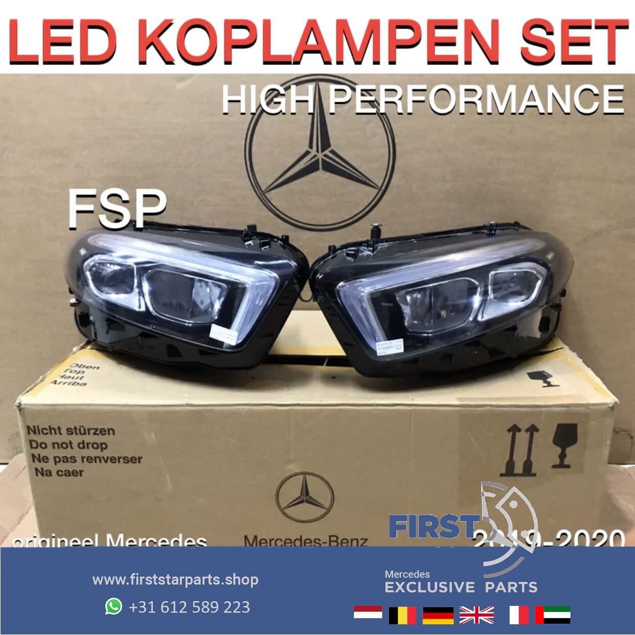 W177 A35 A45 AMG Mercedes A KLASSE LED KOPLAMP High Performa